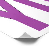 Glaube an dich selbst - sei du - Motivierend Weish Poster (Ecke)