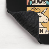 Glaube an dich selbst_ Süßes Monster & Alien Mousepad (Ecke)