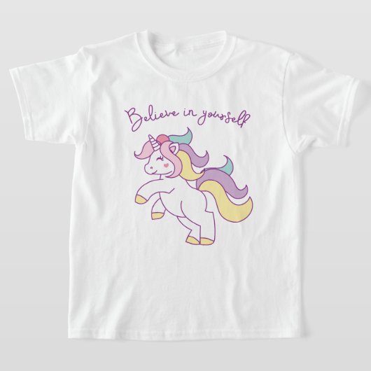 Glaube an dich selbst T-Shirt (Ablage )