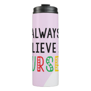 Glaube an dich selbst thermosbecher