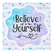 Glaube an dich selbst würfel (Vorderseite)