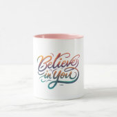 Glaube an dich tasse (Zentrum)