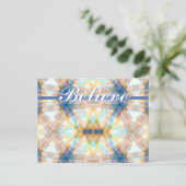 Glaube an die "Dream Energy Postcard" Postkarte (Stehend Vorderseite)
