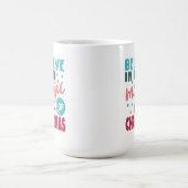 Glaube an die Magie der Weihnachtszeit Verwandlungstasse (Zentrum)