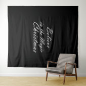 Glaube an die Magie der Weihnachtszeit Wandteppich (Beispiel (Horizontal))