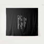 Glaube an die Magie der Weihnachtszeit Wandteppich (Vorderseite (Horizontal))