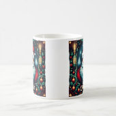 Glaube an die Magie des Weihnachtsfestes Kaffeetasse (Mittel)