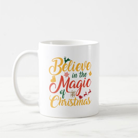 Glaube an die Magie Kaffeetasse (Links)