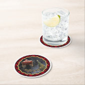 Glaube an die Magie Runder Pappuntersetzer (Vor Ort)