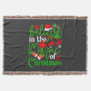 Glaube an die Magie von Weihnachten-82307 Decke