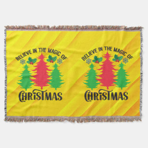 Glaube an die Magie von Weihnachten-82309 Decke