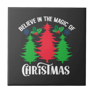 Glaube an die Magie von Weihnachten-82309 Fliese