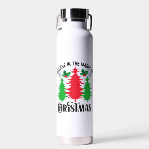 Glaube an die Magie von Weihnachten-82309 Trinkflasche