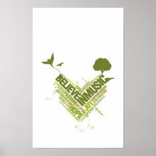 Glaube an die Musik Poster