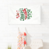 Glaube an die Weihnachtstypografie der Magie Banner (Insitu)