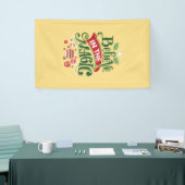 Glaube an die Weihnachtstypografie der Magie Banner (Messeveranstaltung)