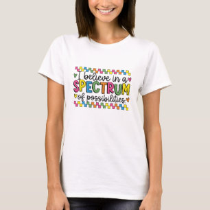 Glaube an ein Spektrum der Möglichkeiten Neurodive T-Shirt