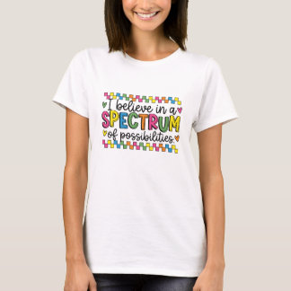 Glaube an ein Spektrum der Möglichkeiten Neurodive T-Shirt