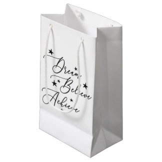 Glaube an einen Traum Kleine Geschenktüte