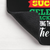 Glaube an Erfolg feiern schwarze Geschichte Mo Mousepad (Ecke)
