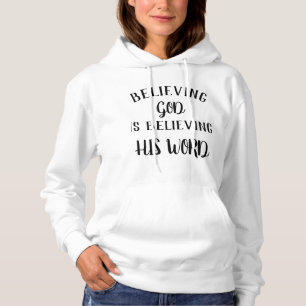 Glaube an Gott Hoodie