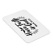 Glaube an Gott Mark 11:22 Inspiration Zitat Magnet (Rechte Seite)