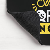 Glaube an Gott – Unsere größte Stärke Mousepad (Ecke)