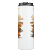 Glaube an jedes Saisonkreuz Thermosbecher (Rückseite)