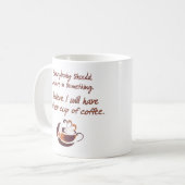 Glaube an Kaffee Kaffeetasse (Vorderseite Links)