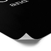 Glaube an Lungenkrebs-Poster Poster (Ecke)