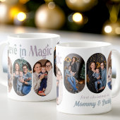Glaube an Magic 6 Rounded Lozenge Foto New Baby Kaffeetasse