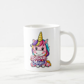 🦄✨ „Glaube an Magie“ Einhorn Tasse ☕💖