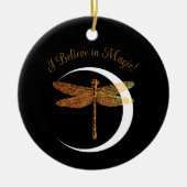 Glaube an Magie! Keramik Ornament (Vorne)