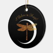 Glaube an Magie! Keramik Ornament (Links)