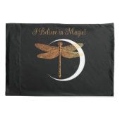 Glaube an Magie! Kissenbezug (Rückseite-Links)