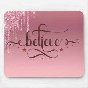 Glaube an Maus Pad Mousepad