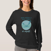 Glaube an mich selbst Loch Ness Nessy T-Shirt (Vorderseite)