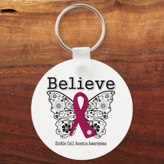 Glaube an Sichelzellanämie Schlüsselanhänger (Vorderseite)