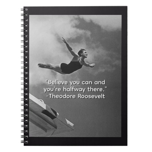 Glaube an Theodore Roosevelt Notizblock (Vorderseite)