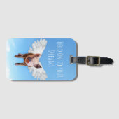 Glaube an Träume Funny Schweine könnten fliegen Gepäckanhänger (Vorderseite (Horizontal))