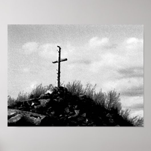 Glaube an unwahrscheinliche Orte Poster (Vorne)