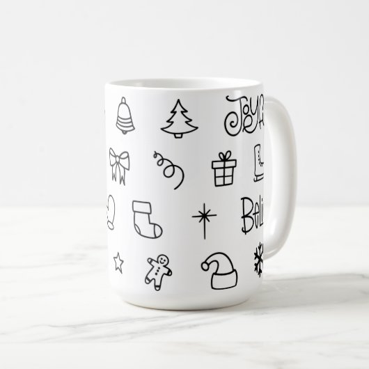 Glaube an Weihnachten, Kaffee-Tasse Kaffeetasse (VorderseiteRechts)