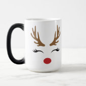 Glaube an Weihnachten, Kaffee-Tasse Verwandlungstasse (Links)