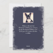 Glaube an Weihnachten Rustikales Schneeschuhfest F (Rückseite)