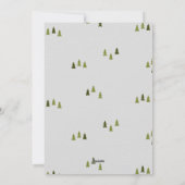 Glaube an Weihnachten Schnee Gerahmten Urlaub Foto (Rückseite)