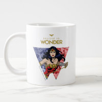 "Glaube an Wonder" Wonder Woman Lasso Comic Logo