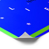 Glaube an Wunder Poster (Ecke)