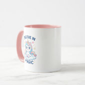 Glaube an Zauber Einhorn Tasse (Vorderseite Links)