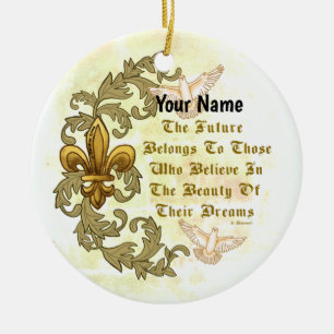 Glaube an zukünftige Träume Ornament