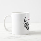Glaube - Angel Wings Kaffee Tasse (Links)